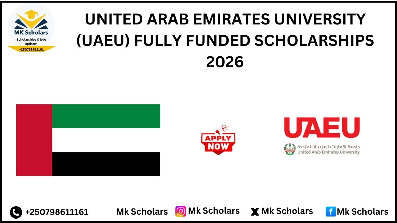 UNITED ARAB EMIRATES UNIVERSITY (UAEU) FULLY FUNDED SCHOLARSHIPS 2026